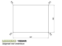 Lorreine 3415R Luxo pia de aço inoxidável uma cuba e meia 3415cm instalação no nível, instalação inferior e superior 1150178230