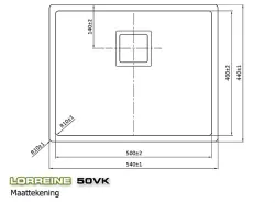 Lorreine Exclusive pia de aço inoxidável 50cm montagem nivelada, montagem inferior e montagem superior 1150178274