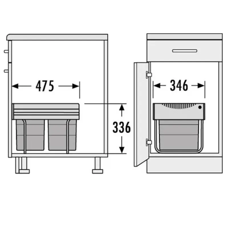 Hailo Tandem RB Lixeira 1153449152