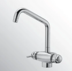 Huber Clinic Plus misturadora de cozinha termostática cromada CPT6501021
