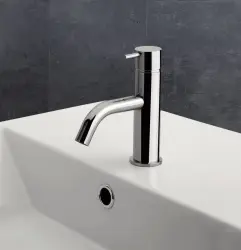 Waterevolution Flow torneira de lavatório cromada T11001