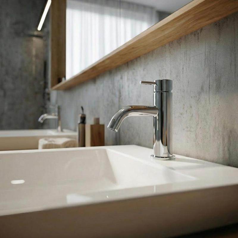 Torneira para lavatório Watervolution Flow cromada T11001