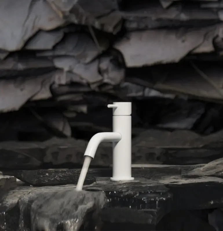 Torneira para lavatório Watervolution Flow branco mate T110BR