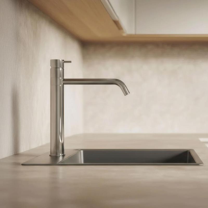 Waterevolution Flow torneira de cozinha cromada T15001