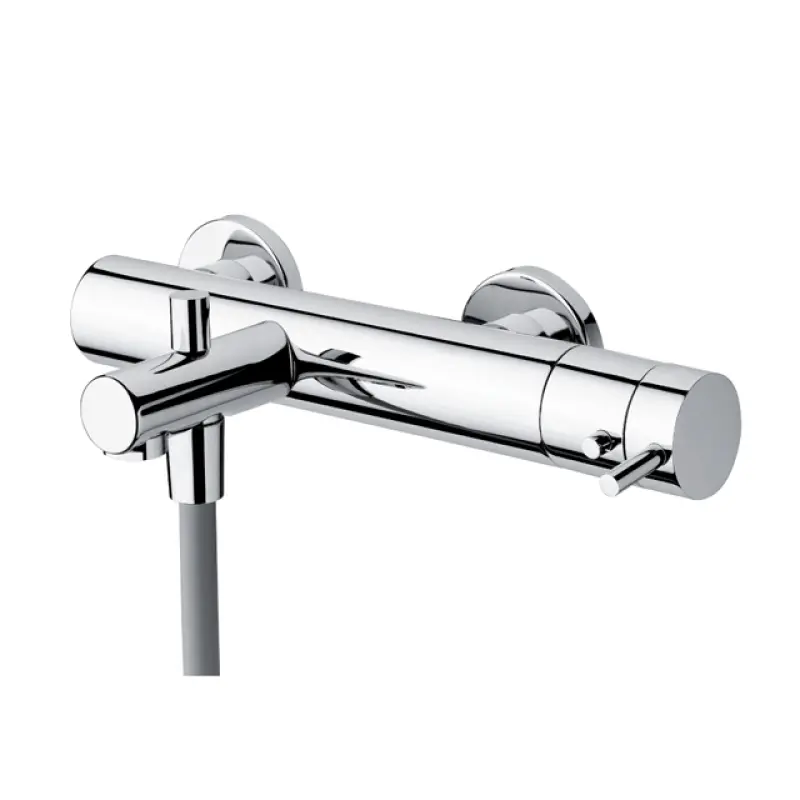 Waterevolution Flow bath thermostat with hand shower set chrome T130T01