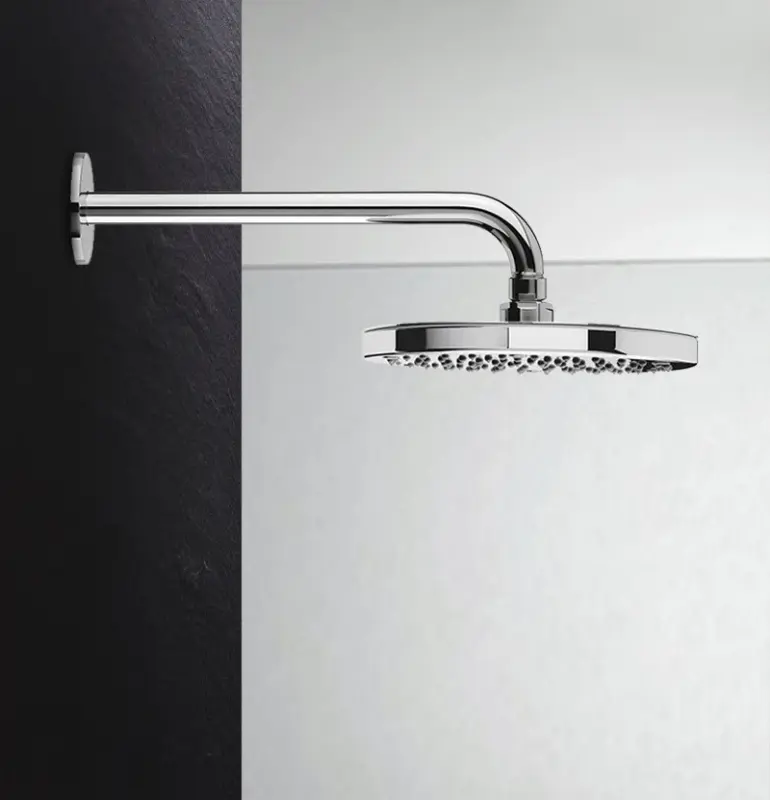 Waterevolution Flow shower head 200mm with wall connection chrome T164101