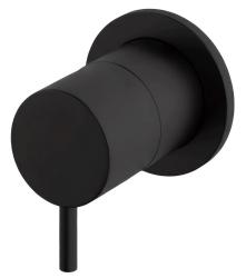 Waterevolution Flow misturador embutido preto fosco incl. parte embutida T11842PR