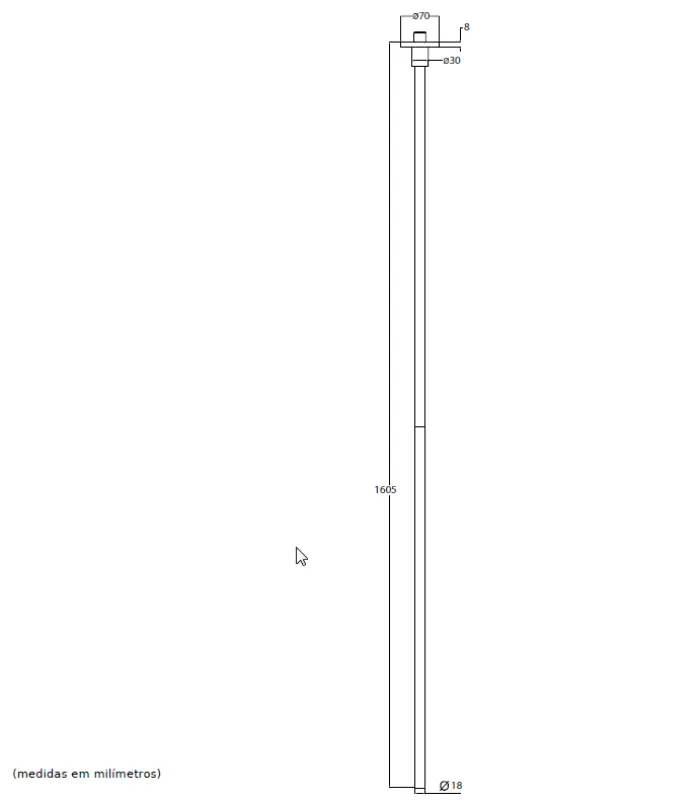 Waterevolution Flow Washbasin ceiling consealed spout White T1678BR