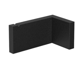 Waterevolution Deep cabide para toalha preto fosco A250PR