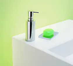 Waterevolution Deep dispenser de sabão independente em aço inoxidável A225IE