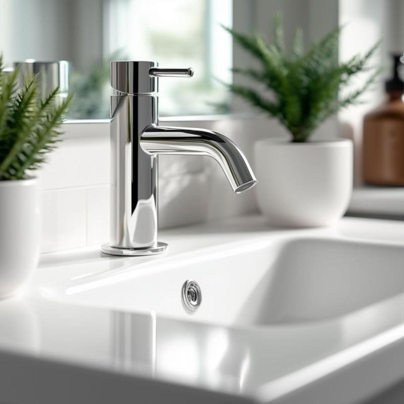 Torneira de lavatório Waterrevolution Flow cromada T1101A01