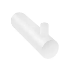 Waterevolution Flow gancho para toalha branco fosco A150BR