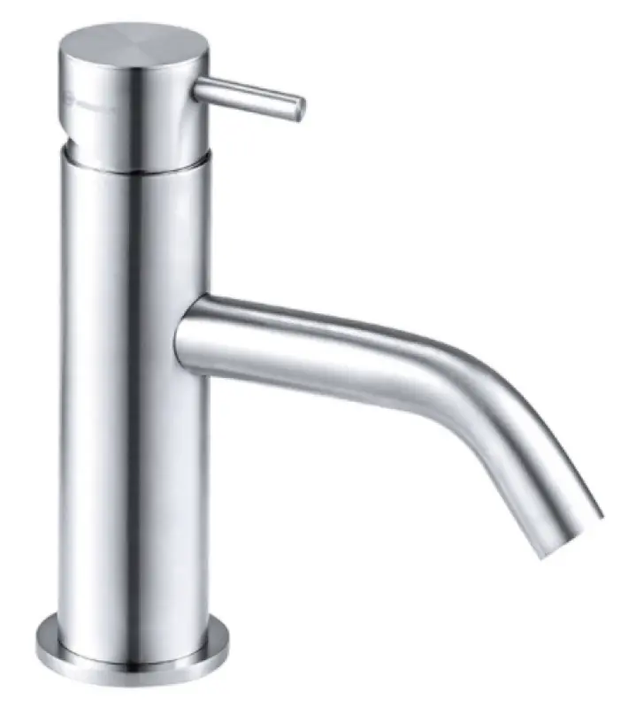 Torneira baixa para lavatório Waterrevolution Flow em aço inoxidável T110IE