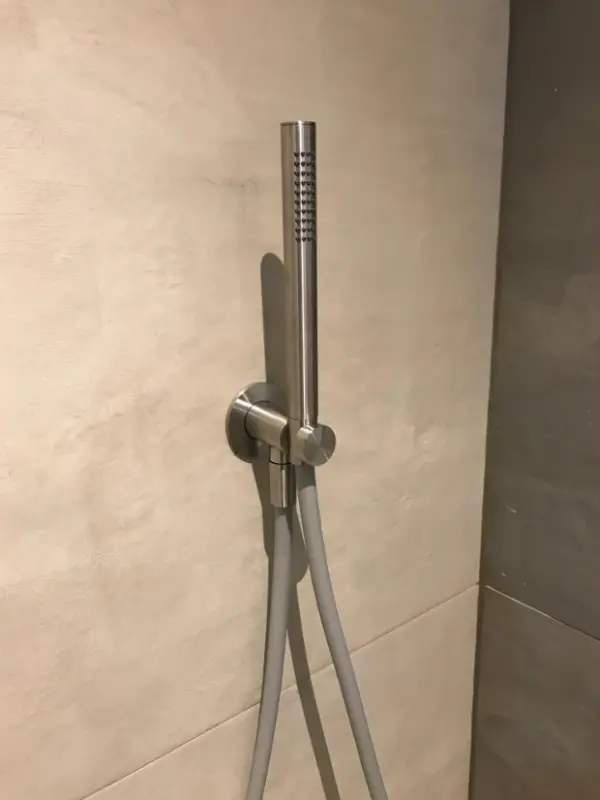 Waterevolution Flow bath set complete with wall connection, fully stainless steel T1621IE
