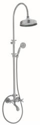 Conjunto de duche clássico PB com chuveiro de teto, botões de estrela, bronze 1208855872