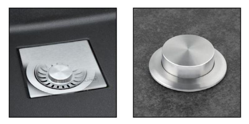 Franke Kubus KNG 110.62 kitchen sink 72x42 taupe granite undermount with faucet hole bench 125.0512.516