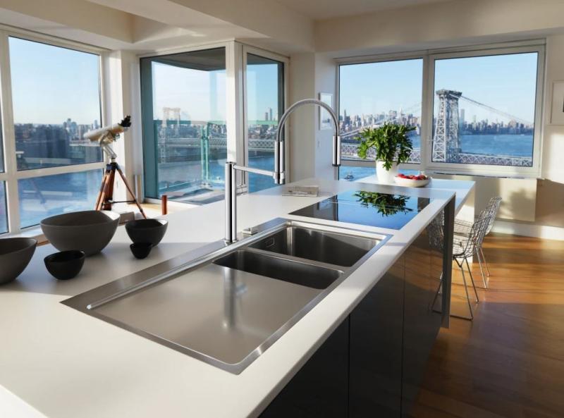 Franke Pescara Semi Pro 360 Torneira de Cozinha com Bica Flexível Cromada 115.0393.976