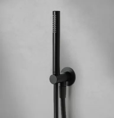 Conjunto completo de torneiras para banheira Waterrevolution Flow com ligação à parede Latão escovado T1621LE