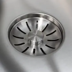 Lorreine 3434SP Superplug pia dupla de aço inoxidável 3434 cm montagem plana, embutida e de sobrepor 1208920512