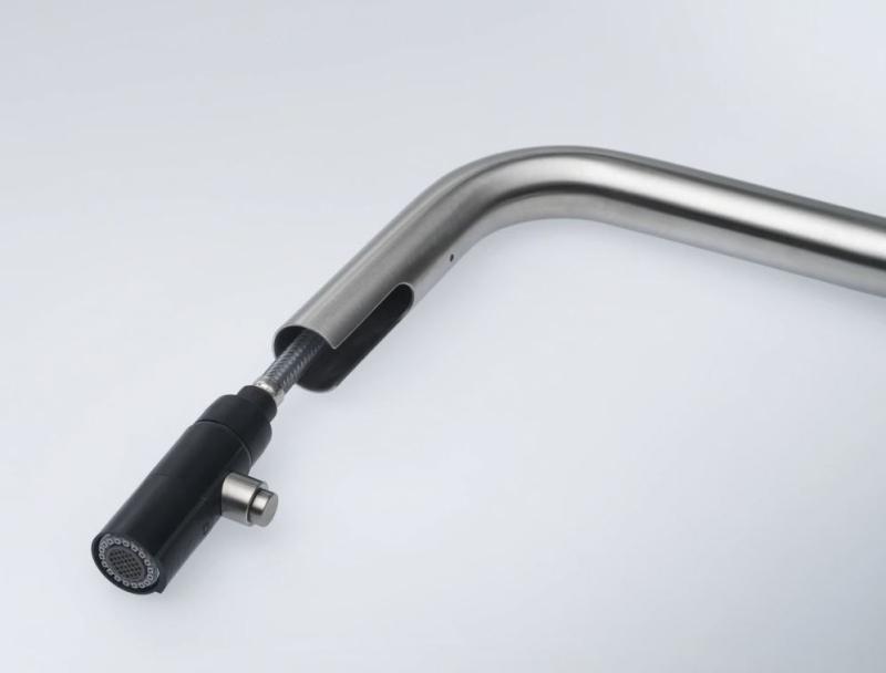 Franke Torneira de Cozinha Kubus com Ducha Extraível em Aço Inoxidável 115.0529.207