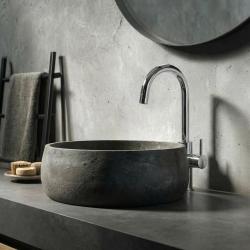 Waterevolution Flow torneira de lavatório, modelo alto, cromado T1121FU01