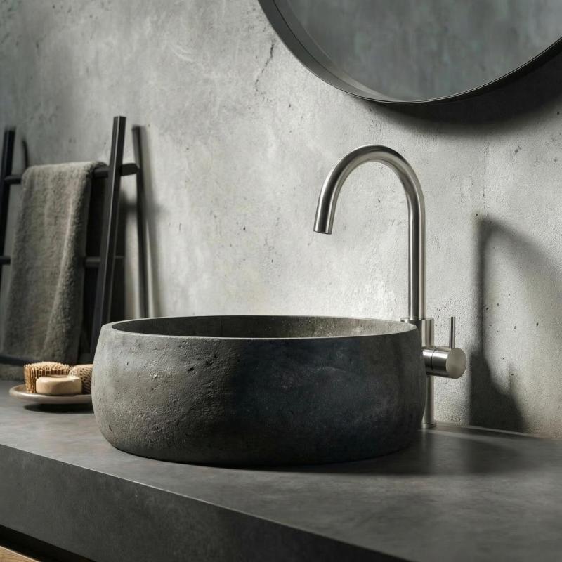 Waterevolution Flow torneira de pia alta modelo inox T1121FUIE