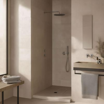 Termóstato de duche embutido Waterevolution Flow com 1 torneira de inversão cromada 1208920984
