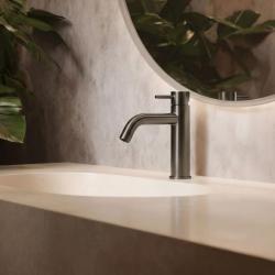 Waterevolution Flow torneira de lavatório PVD gun metal T1101AGME