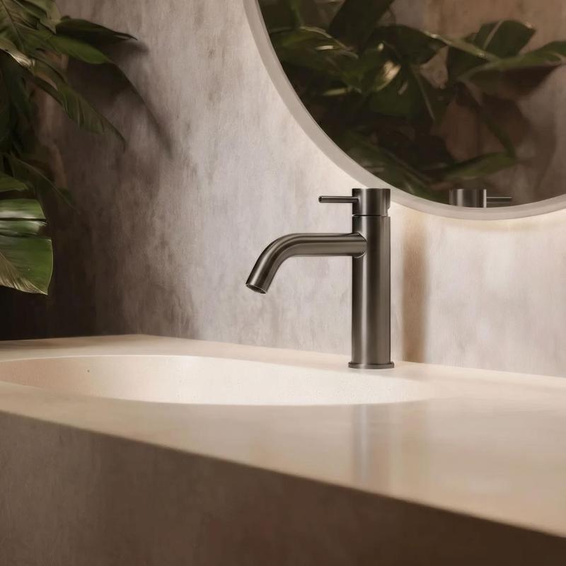 Waterevolution Flow coldwater tap PVD gun metal  T1101AGME