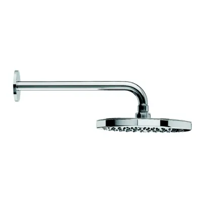 Chuveiro de cabeça Waterrevolution Flow 200 mm com conexão de parede Cobre escovado T1641CPE