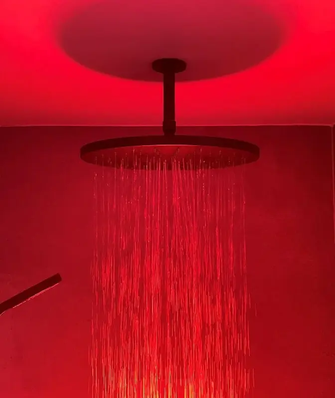 SB Rubinetterie Rain Shower Eco Air Water-Saving Shower Head 30 cm Metal Matte Black 1208946745