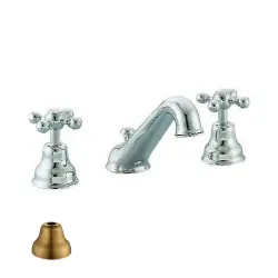 Cisal Arcana Torneira de Lavatório Cerâmica de 3 Furos Bronze AC00102027
