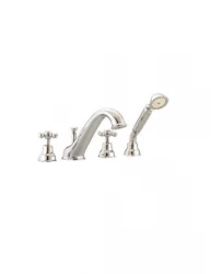 Cisal Arcana Ceramic Misturador de Banho de 4 Furos para Montagem na Borda da Banheira Bronze AC00026027
