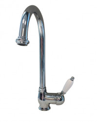 Torneira de cozinha clássica PB com uma alavanca e bica giratória de 200 mm em cromo 1208953113.