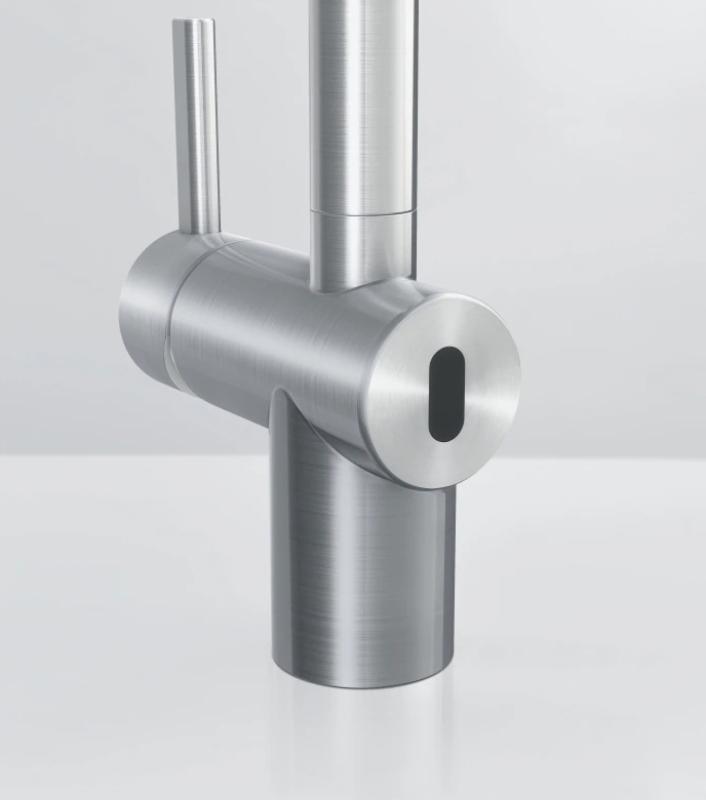 Franke maciço inox sensor Torneira de Cozinha Atlas Neo bica giratória inox 115.0625.489