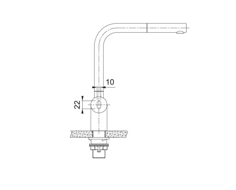 Franke torneira de cozinha com sensor em aço inox escovado Atlas Neo com bica extensível inox 115.0625.523