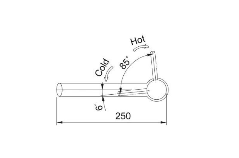 Franke Orbit solid stainless steel low kitchen tap with swivel spout stainless steel 115.0569.290