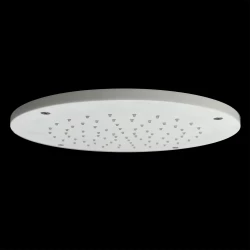 SB Rubinetterie matte wit corian solid surface embutida redonda chuveiro de teto 30 cm 1208954156