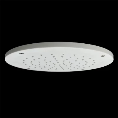 SB Rubinetterie matte wit corian solid surface embutida redonda chuveiro de teto 30 cm 1208954156