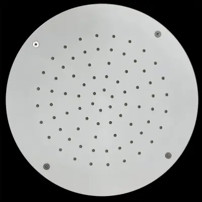 SB Rubinetterie matte wit corian solid surface embutida redonda chuveiro de teto 30 cm 1208954156