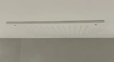 SB Rubinetterie matte wit corian solid surface embutida redonda chuveiro de teto 30 cm 1208954156