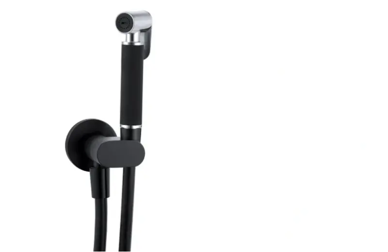 Waterevolution Flow Bidê Conjunto de Ducha Manual Preto T1626PR