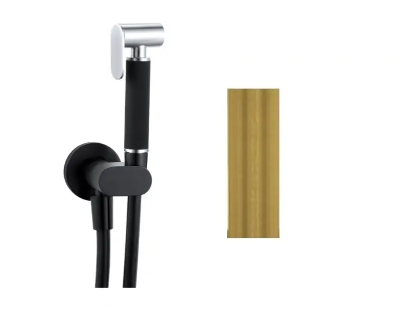 Waterevolution Flow Bidet conjunto de ducha manual Latão Natural T1626LE