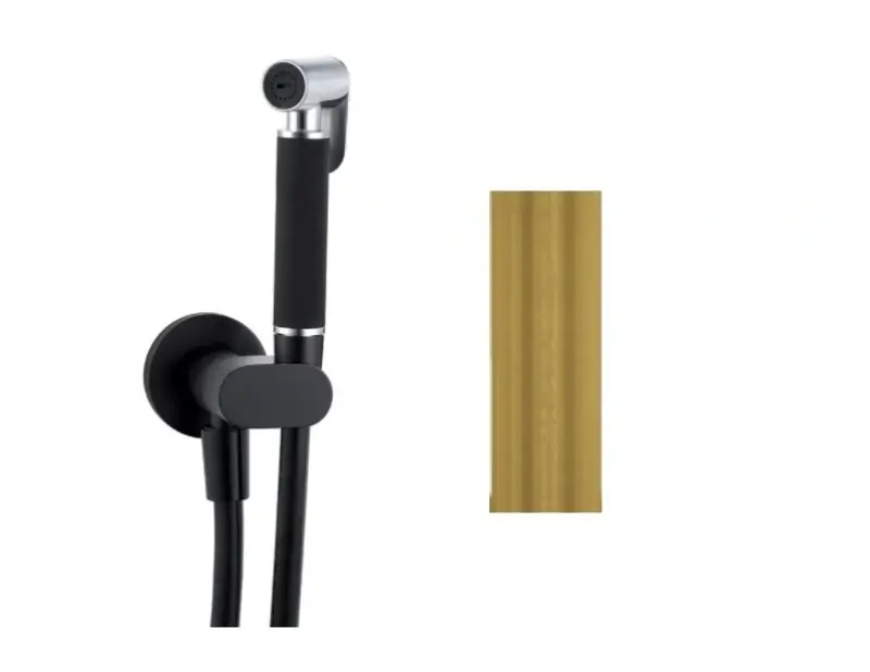 Waterevolution Flow Bidet conjunto de ducha manual Latão Natural T1626LE