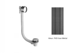 Waterevolution dreno de banheira com combinação de enchimento de banheira PVD Gun Metal B1ENCHGME