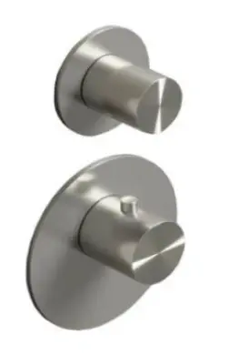 SB 316 ESTÉTICA Torneira termostática embutida com 1 saída / válvula de corte PVD cobre escovado 1208954894