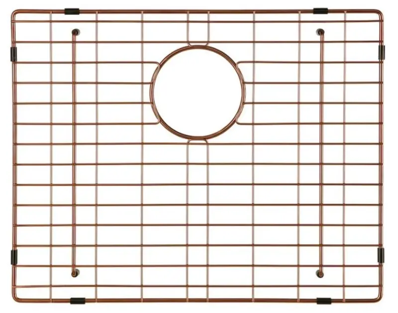 Lorreine grade de fundo para pia PVD cobre suporte para pia 50x40cm 1208955094