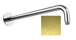 SB Round 316 braço de chuveiro de parede redondo 45 cm PVD dourado 1208955313