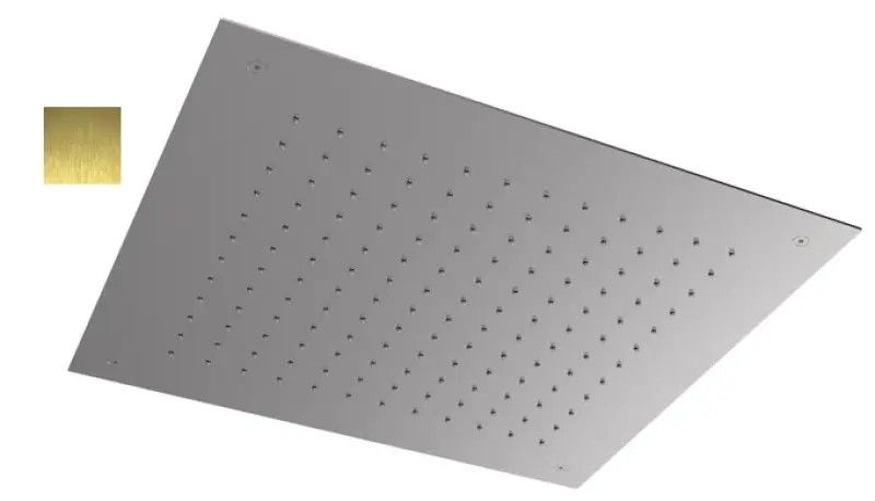 SB Square 316 Built-in Rain Shower 50x50cm PVD Gold 1208955322