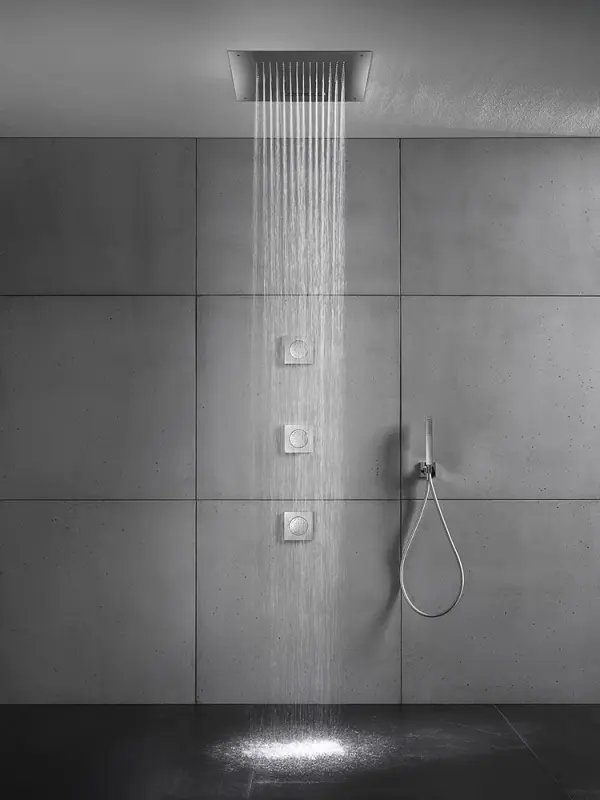 SB Square 316 Built-in Rain Shower 38x38cm PVD Gold 1208955328